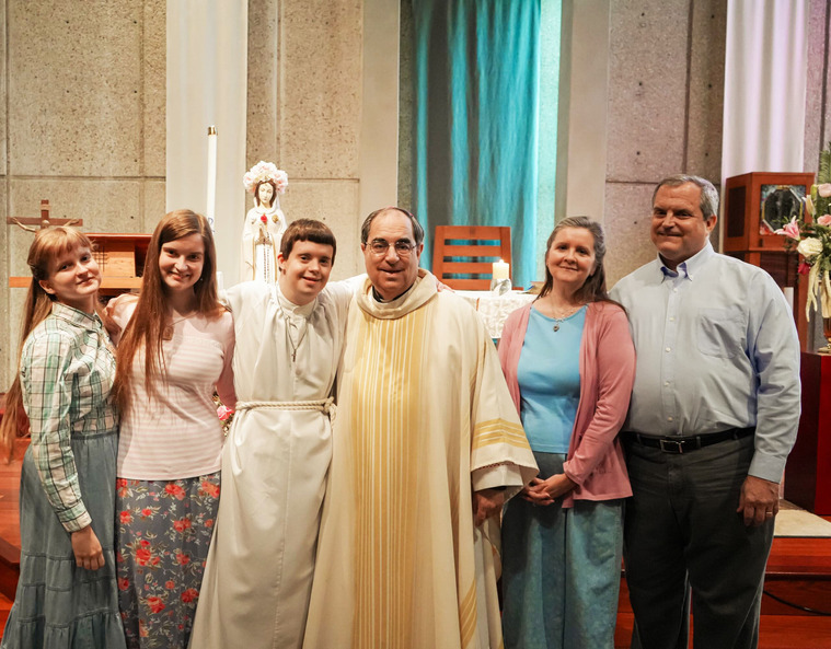 Catholic Life Center Staff, Neighbors and Friends Celebrate May